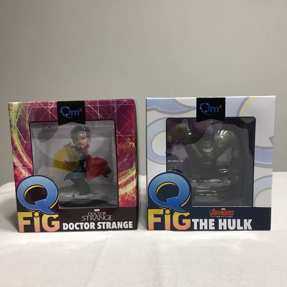 QFig Marvel Doctor Strange and The Hulk
